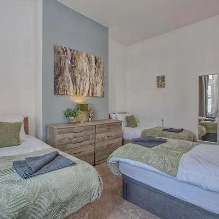 公寓 Temple Meads Station - Stylish 5 Beds - Free Parking By Hinkley Homes Short Lets & Serviced 布里斯托
